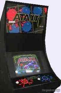 The Ataxx arcade machine